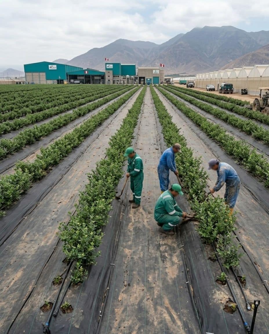 Agricultura e invernaderos