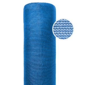 Malla Raschel 80% azul 4.20x100 mt